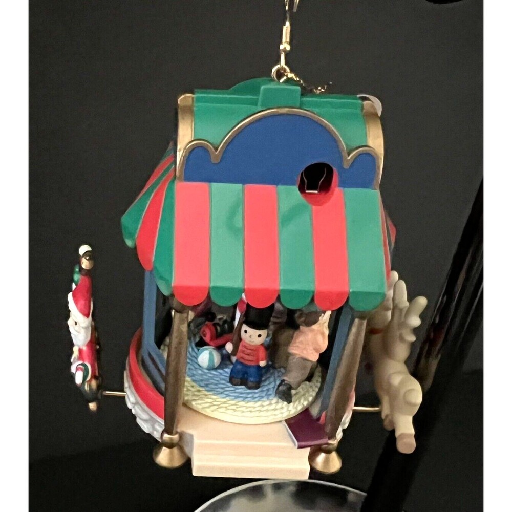 Christmas Traditions Deluxe Solar Motion Ornaments Cuckoo Clock & Toy Shop Kmart - Picture 9 of 11